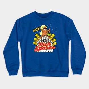 rick spares bowling team Crewneck Sweatshirt